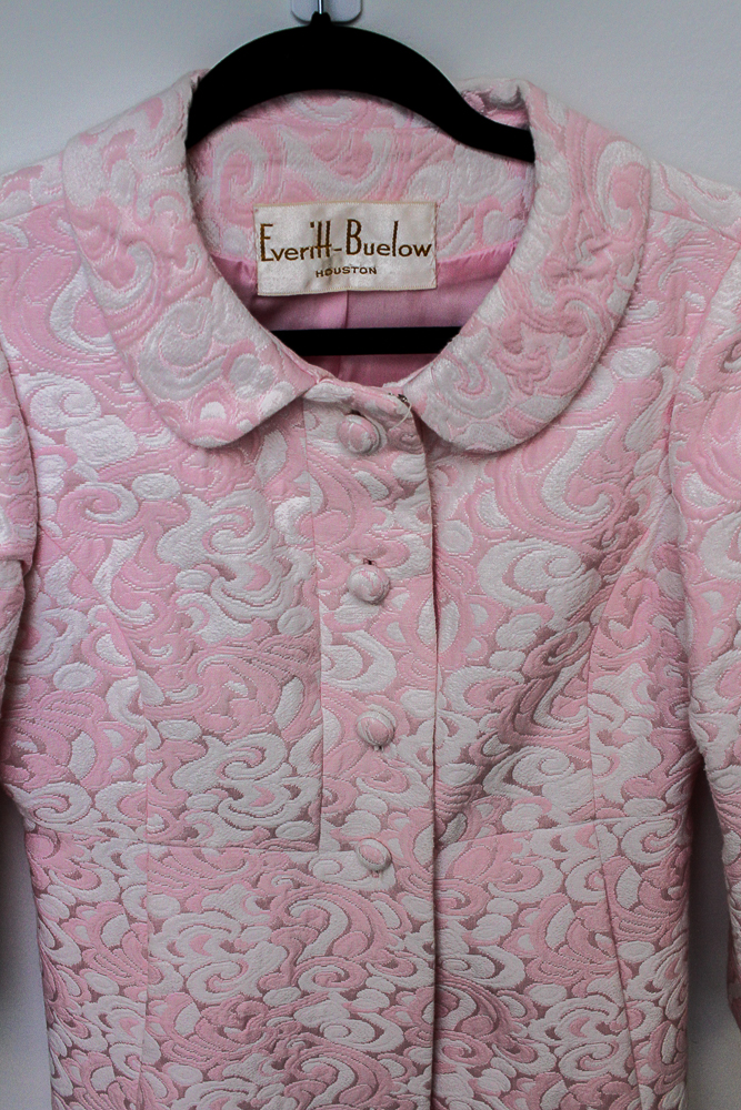 Circa 1960s Brocade Day Dress Sets Featuring Sakowitz