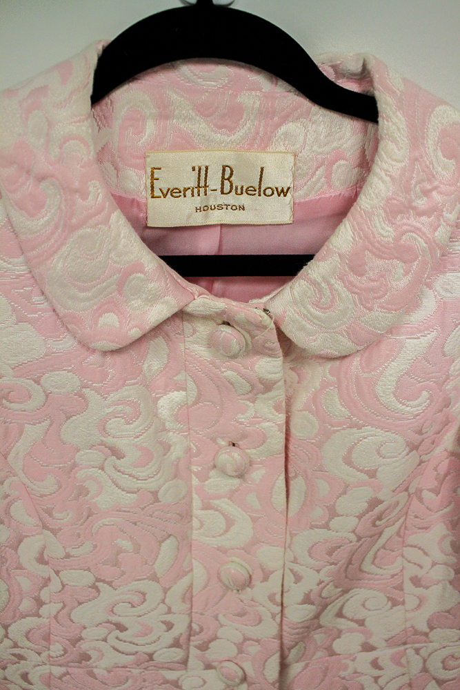 Circa 1960s Brocade Day Dress Sets Featuring Sakowitz