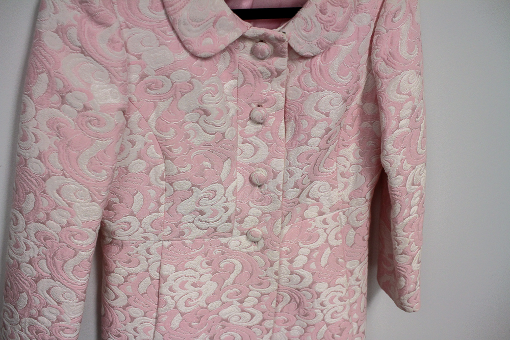 Circa 1960s Brocade Day Dress Sets Featuring Sakowitz