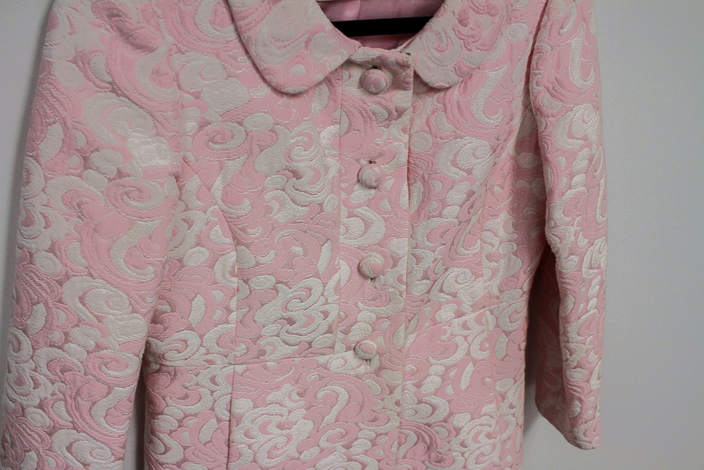 Circa 1960s Brocade Day Dress Sets Featuring Sakowitz