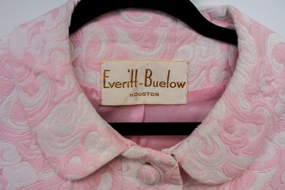 Circa 1960s Brocade Day Dress Sets Featuring Sakowitz