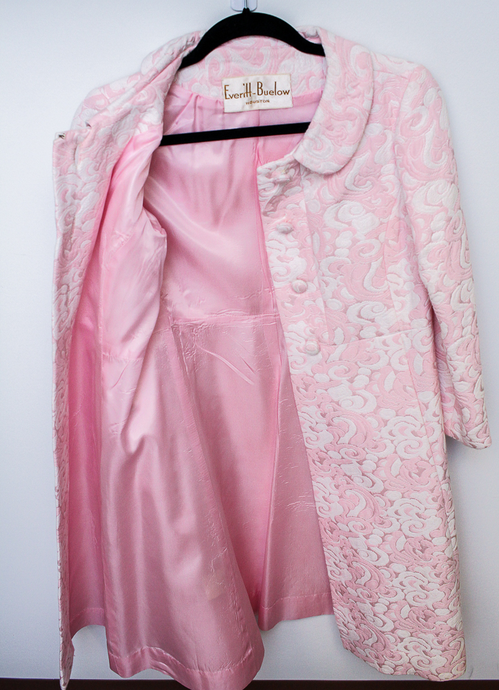 Circa 1960s Brocade Day Dress Sets Featuring Sakowitz