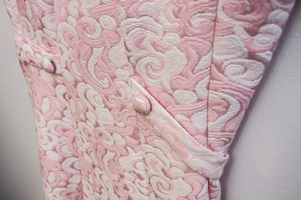 Circa 1960s Brocade Day Dress Sets Featuring Sakowitz