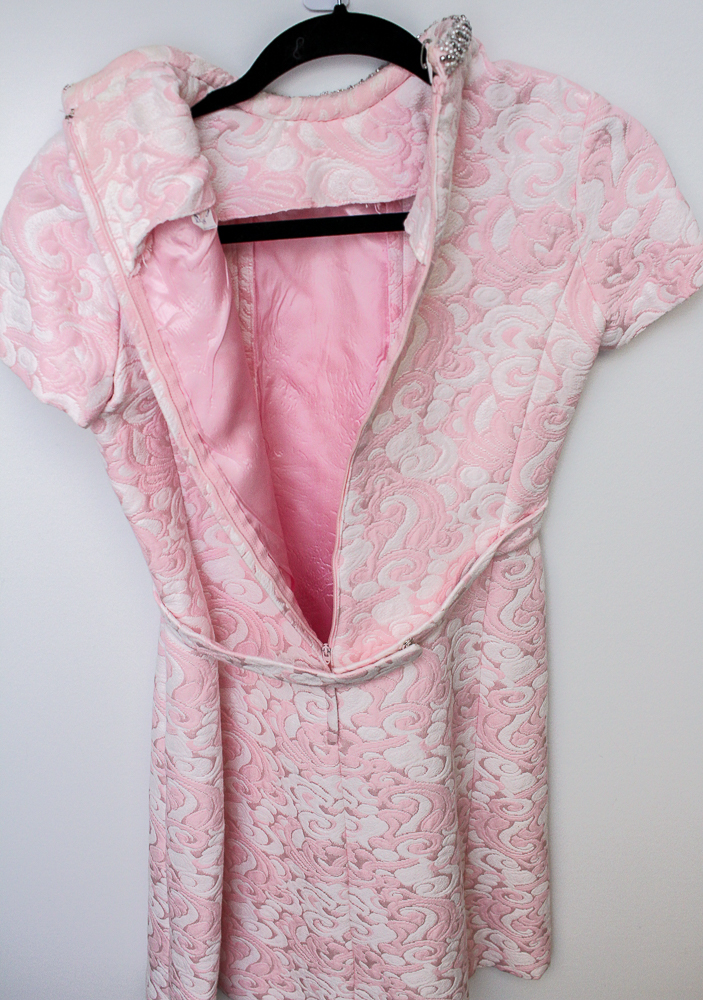 Circa 1960s Brocade Day Dress Sets Featuring Sakowitz