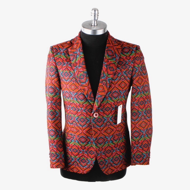Pair of Men's Printed Blazers