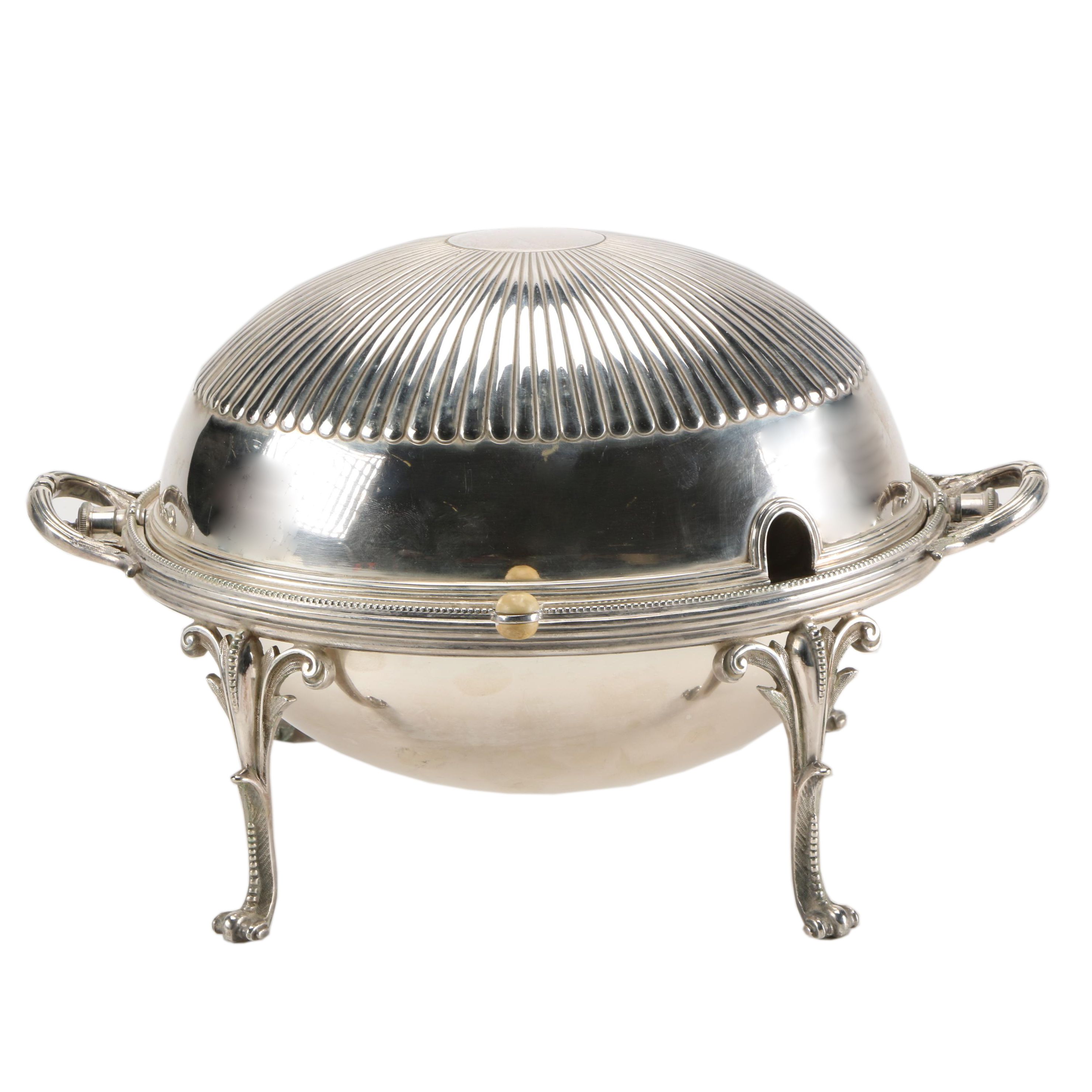 Walker & Hall Silver Plated Dome Top Server