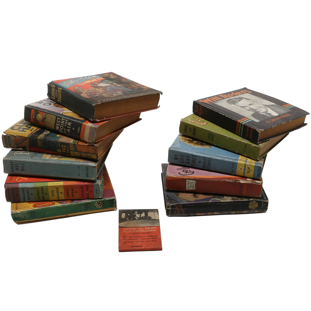 Collection of Vintage Movie-Themed Picture Books