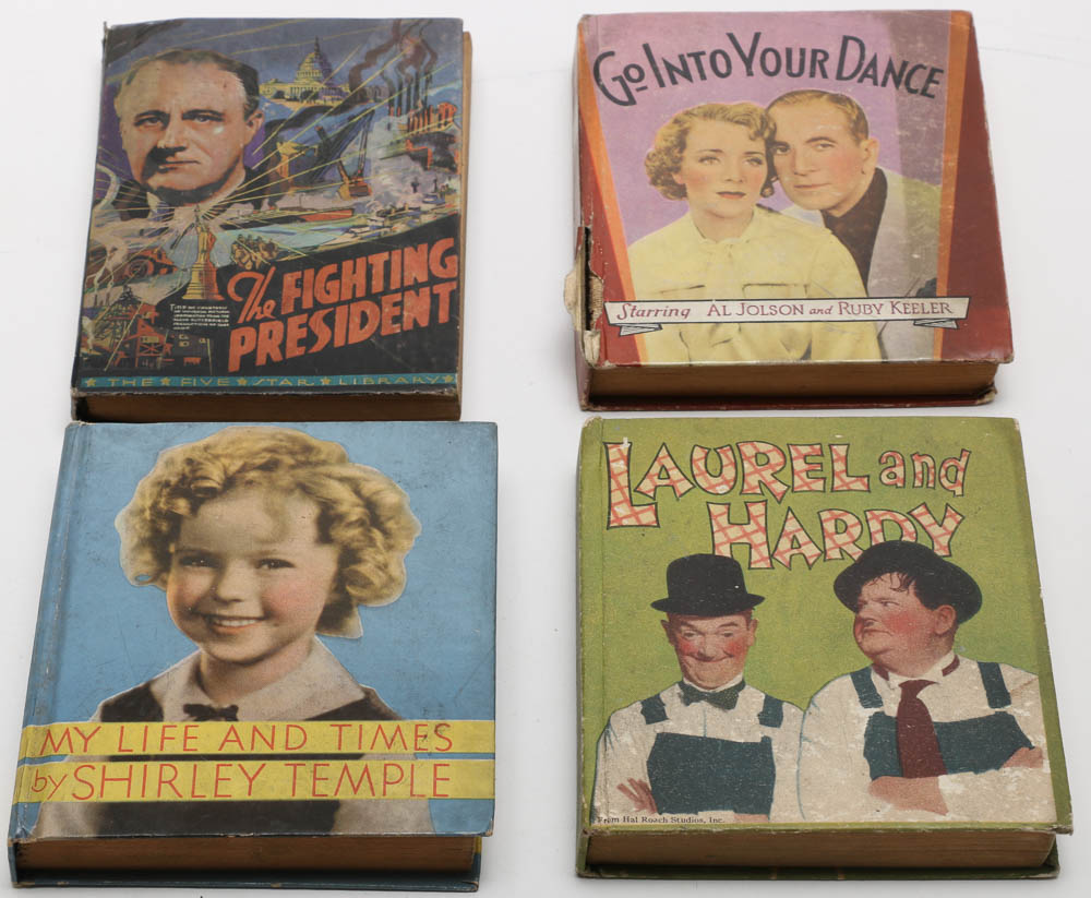Collection of Vintage Movie-Themed Picture Books