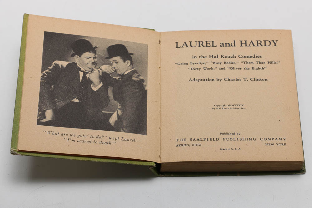 Collection of Vintage Movie-Themed Picture Books