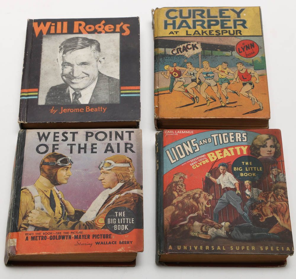 Collection of Vintage Movie-Themed Picture Books