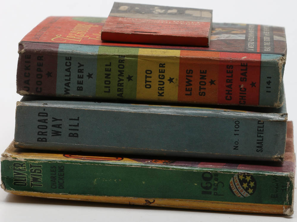 Collection of Vintage Movie-Themed Picture Books