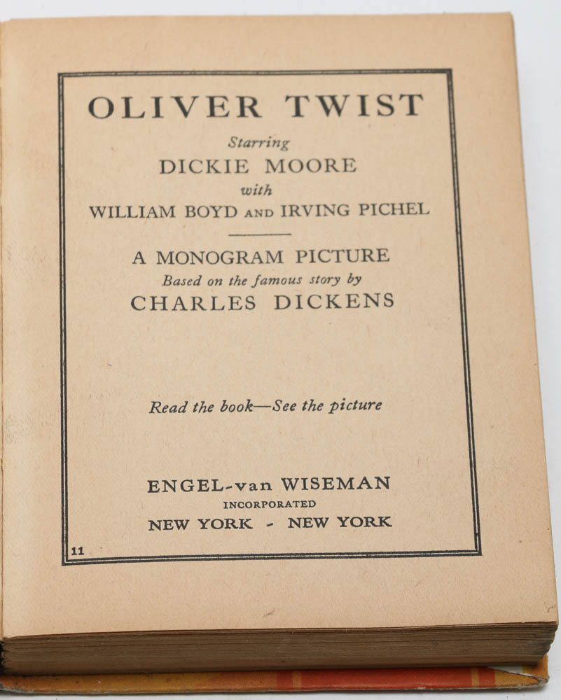 Collection of Vintage Movie-Themed Picture Books