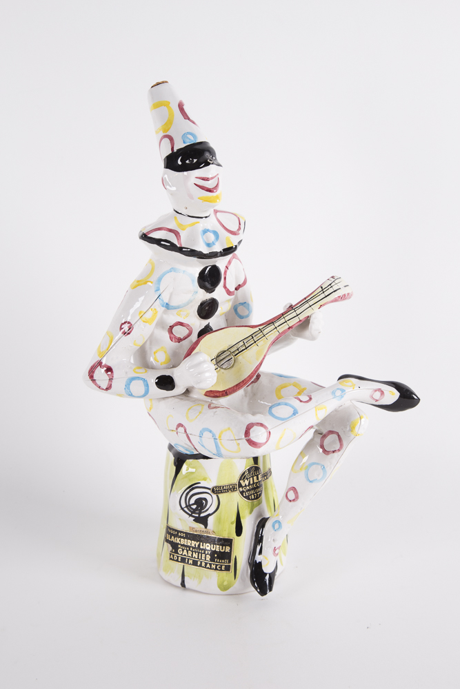 A Garnier Liqueurs Cassonetti Clinardo Clown Decanter