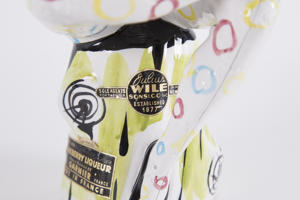 A Garnier Liqueurs Cassonetti Clinardo Clown Decanter