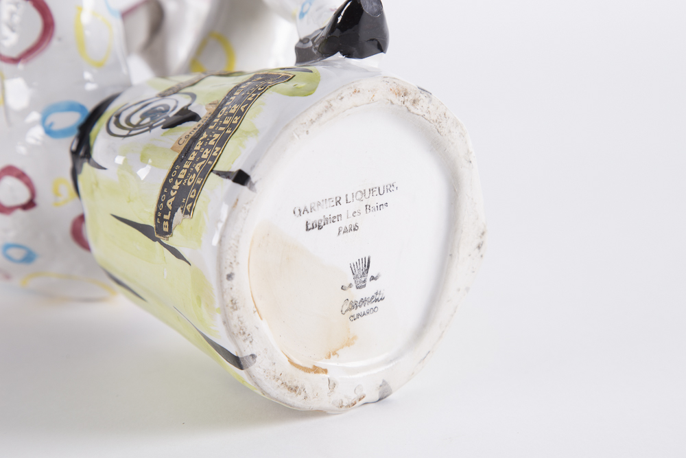 A Garnier Liqueurs Cassonetti Clinardo Clown Decanter