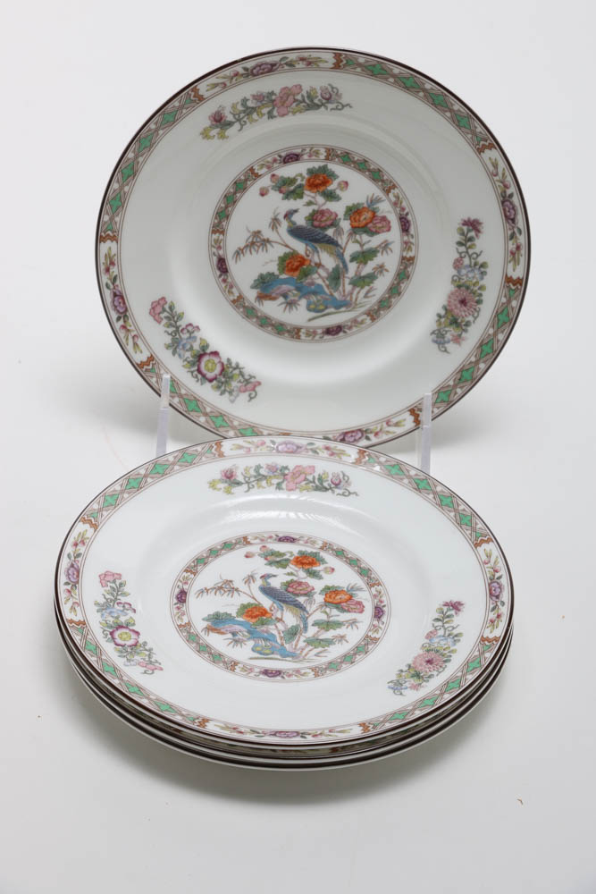 Wedgwood "Kutani Crane" Bone China Dinner/Tea Service for Four