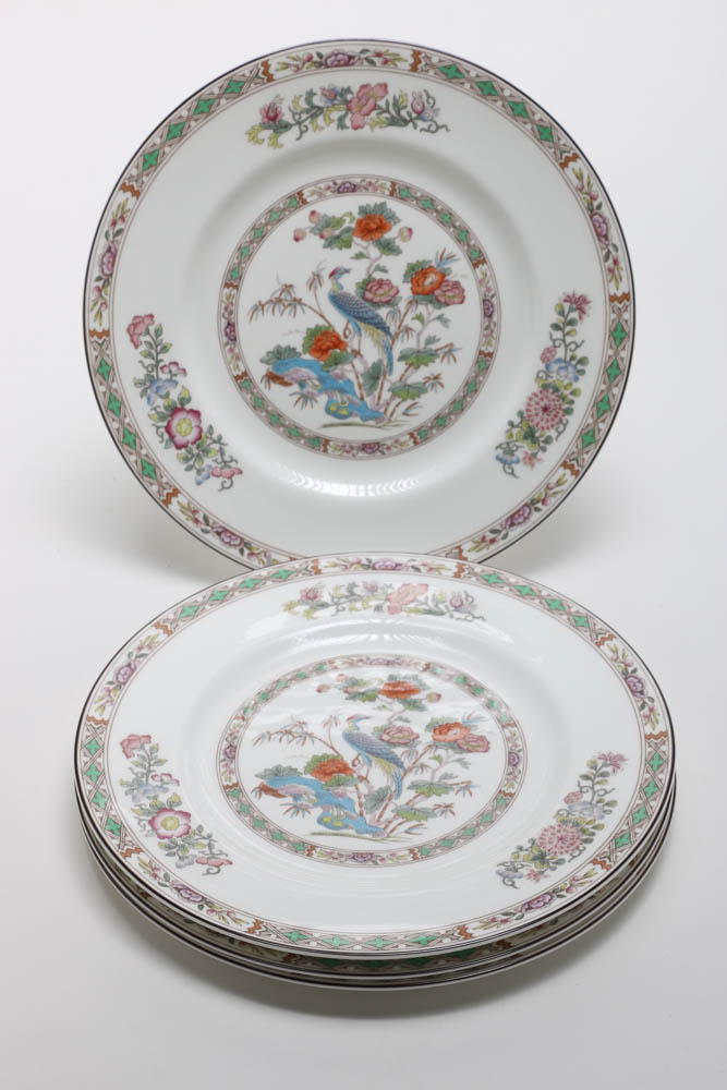 Wedgwood "Kutani Crane" Bone China Dinner/Tea Service for Four
