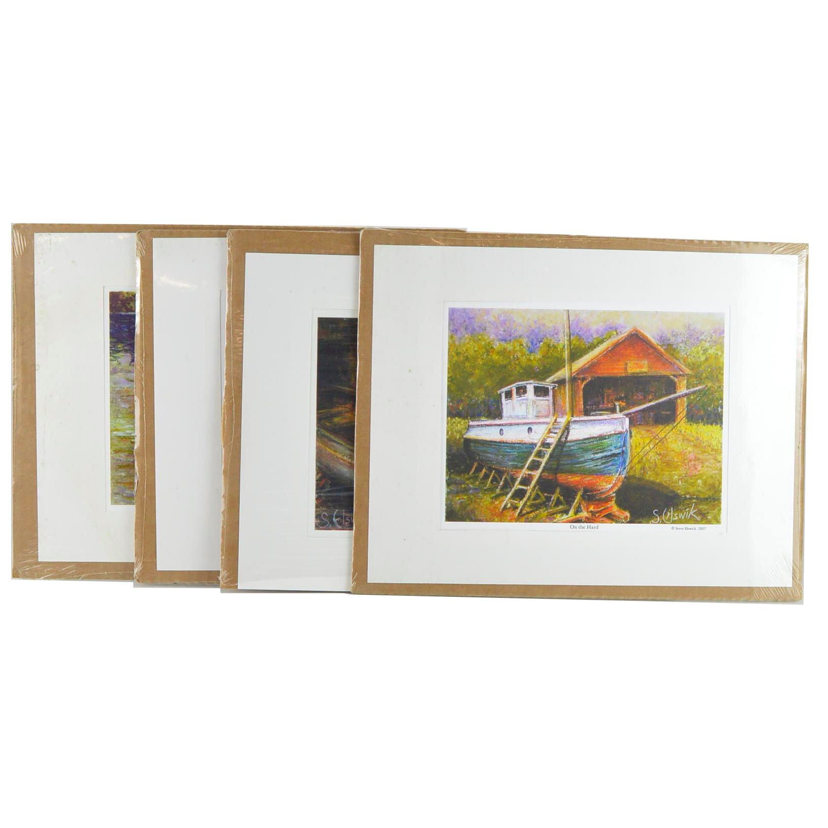 Steve Elswick Boat Themed Giclee Prints