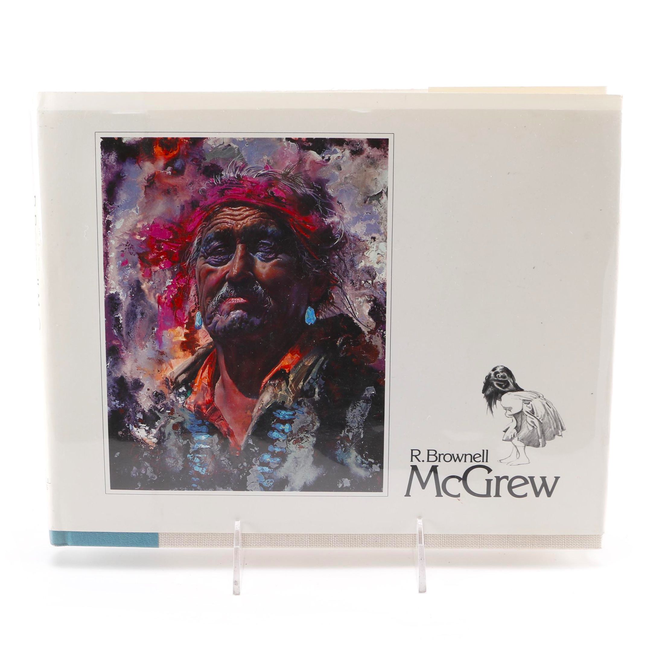 R. Brownell McGrew Art Book Featuring Original Drawings