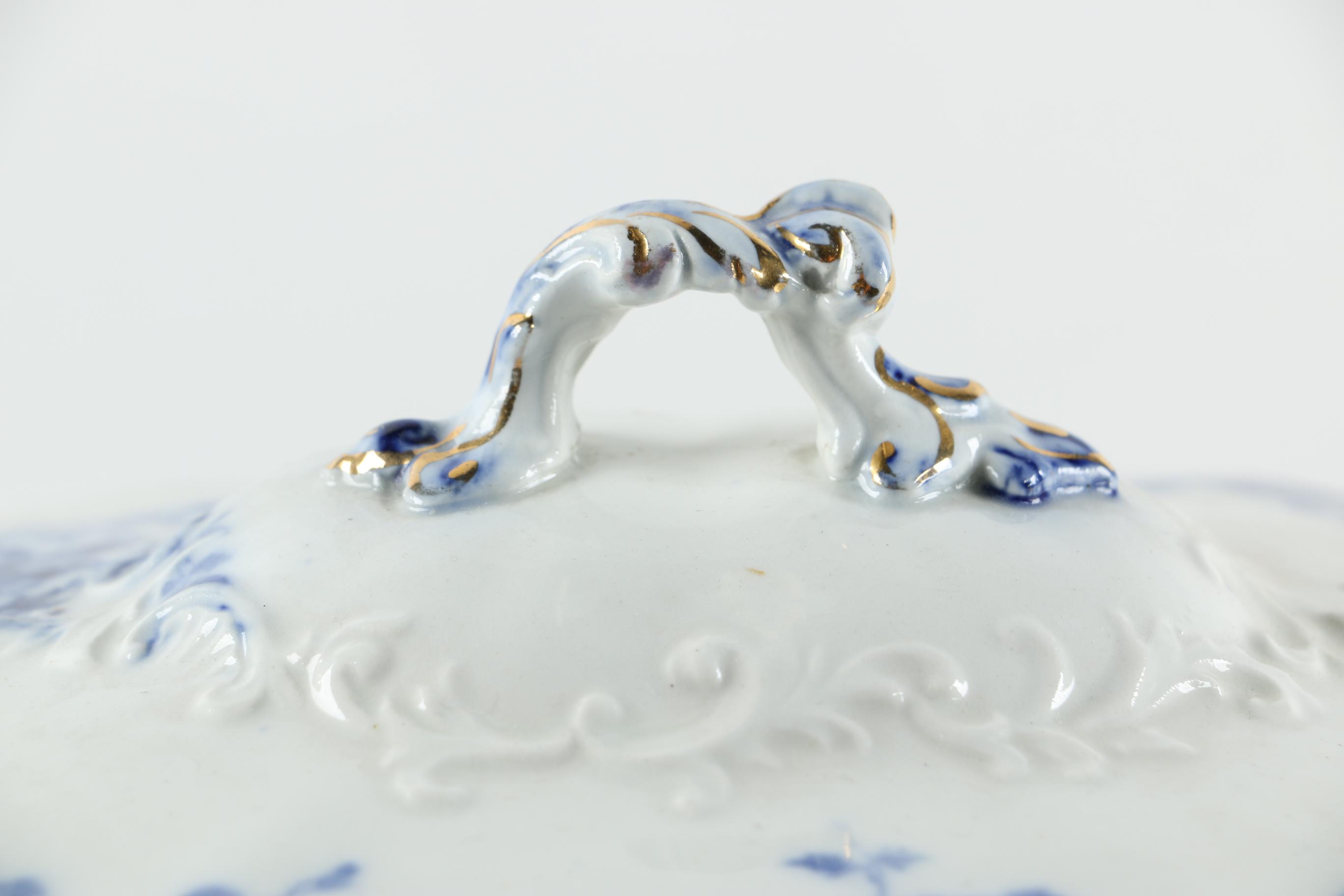 Early 1900s Sampson Hancock & Sons "Ivanhoe" Semi-Porcelain Covered Dishes