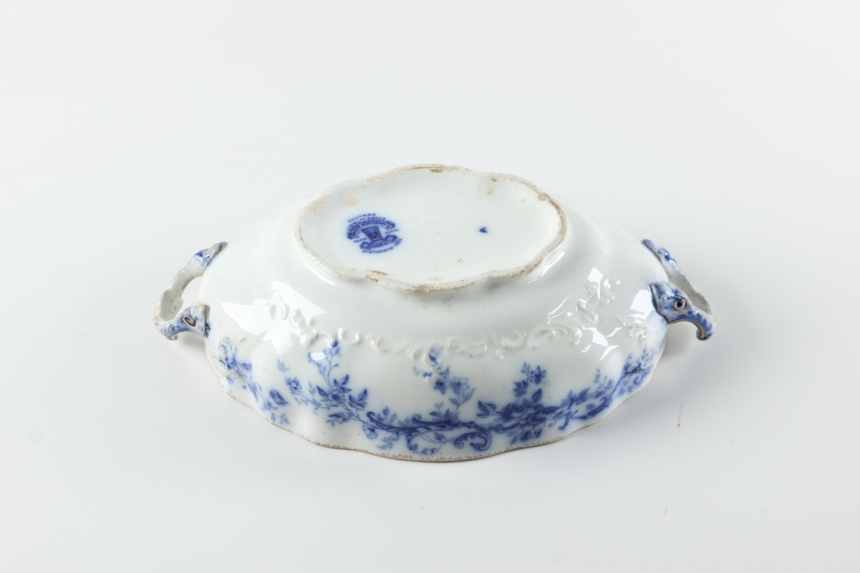 Early 1900s Sampson Hancock & Sons "Ivanhoe" Semi-Porcelain Covered Dishes