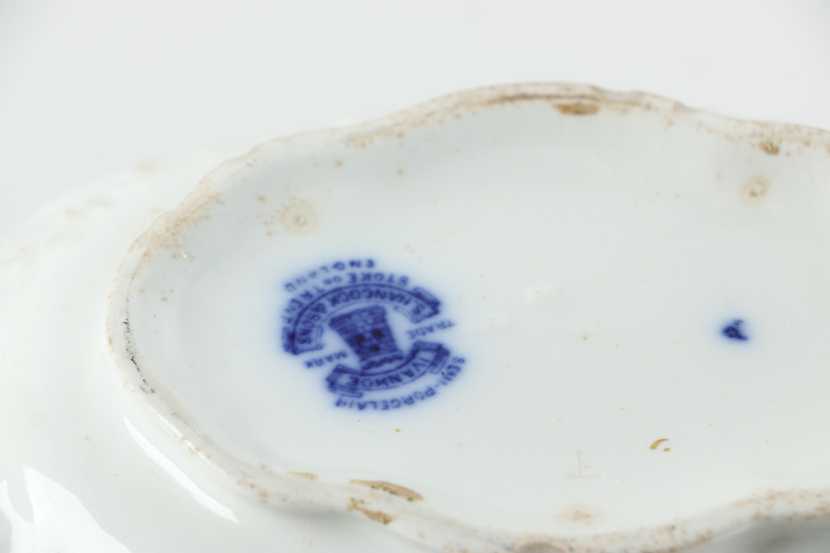 Early 1900s Sampson Hancock & Sons "Ivanhoe" Semi-Porcelain Covered Dishes