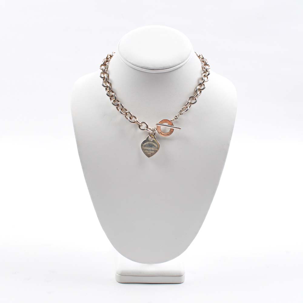 Sterling Silver Tiffany & Co. Bold Toggle Necklace