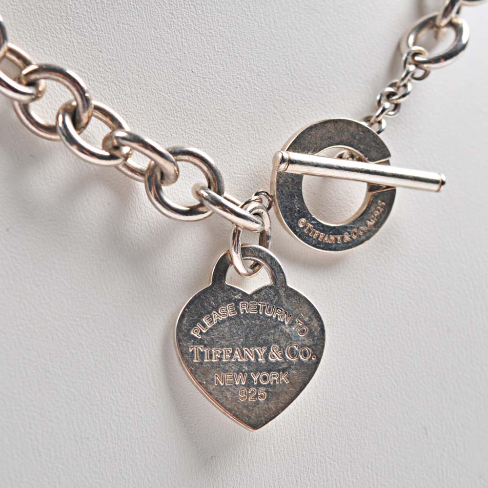 Sterling Silver Tiffany & Co. Bold Toggle Necklace