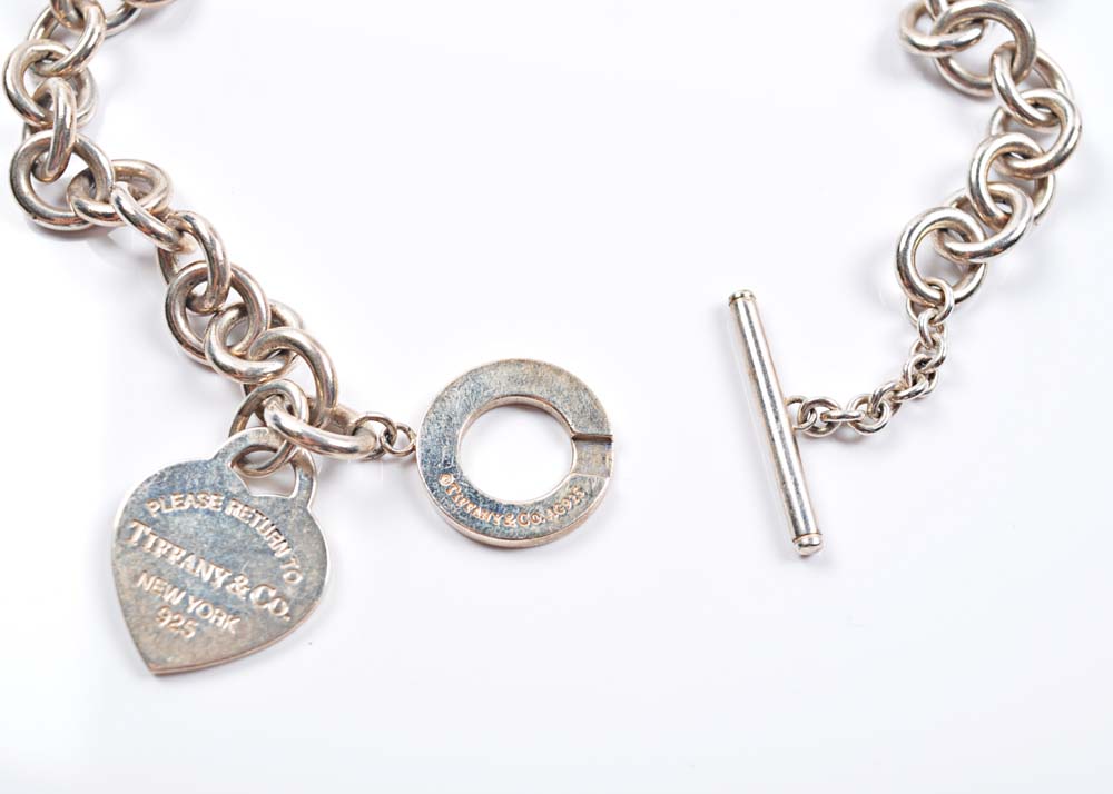 Sterling Silver Tiffany & Co. Bold Toggle Necklace