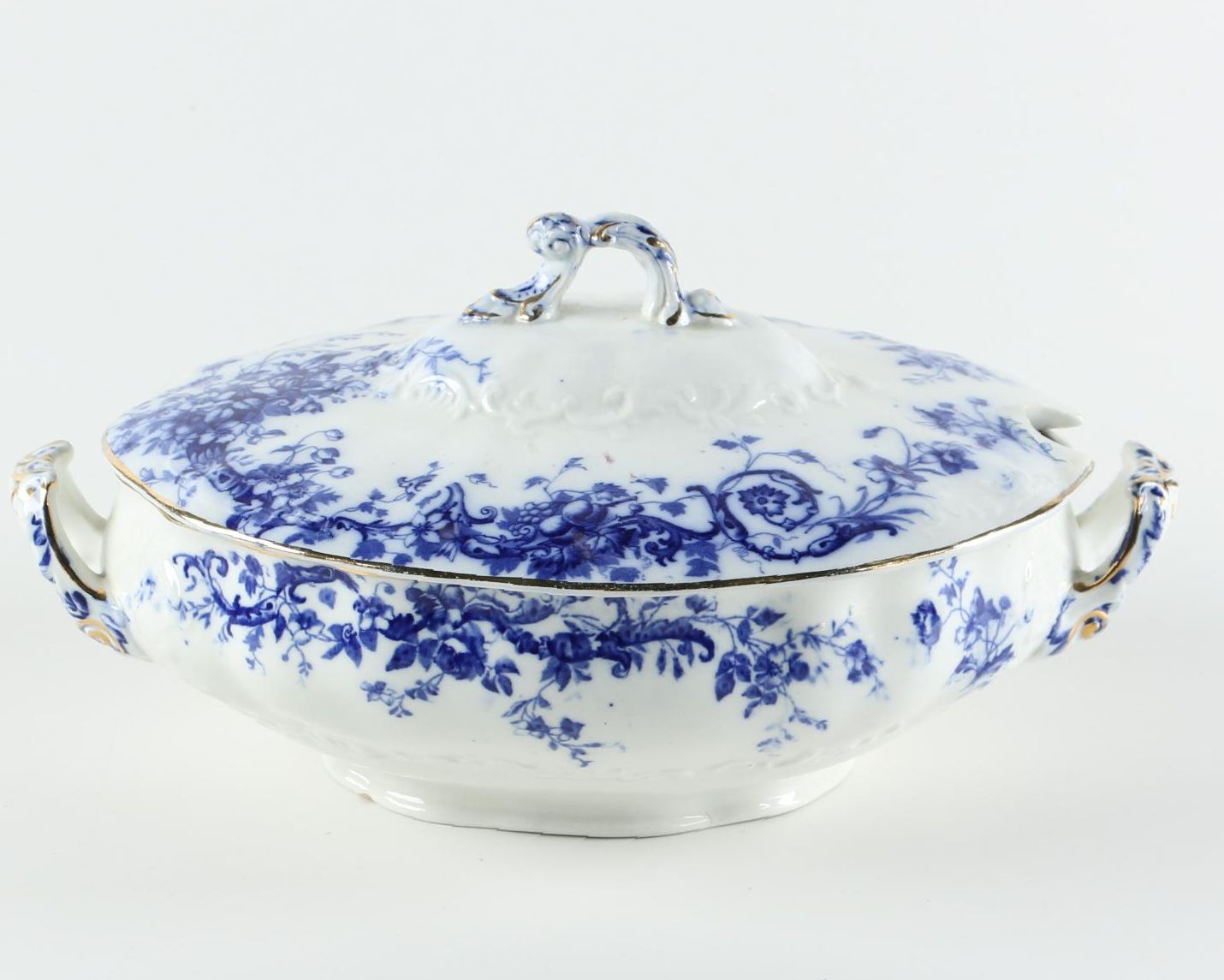 Early 1900s Sampson Hancock & Sons "Ivanhoe" Semi-Porcelain Covered Dishes