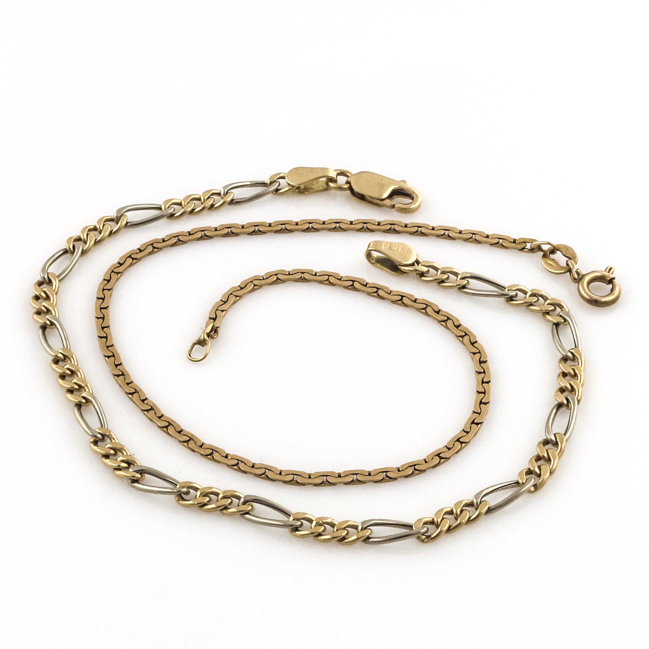 14K Yellow Gold Bracelets