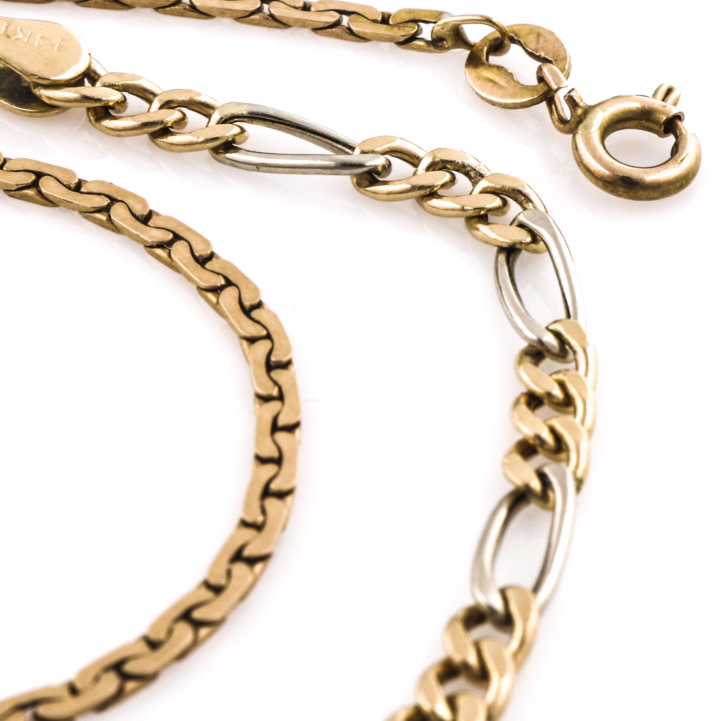 14K Yellow Gold Bracelets