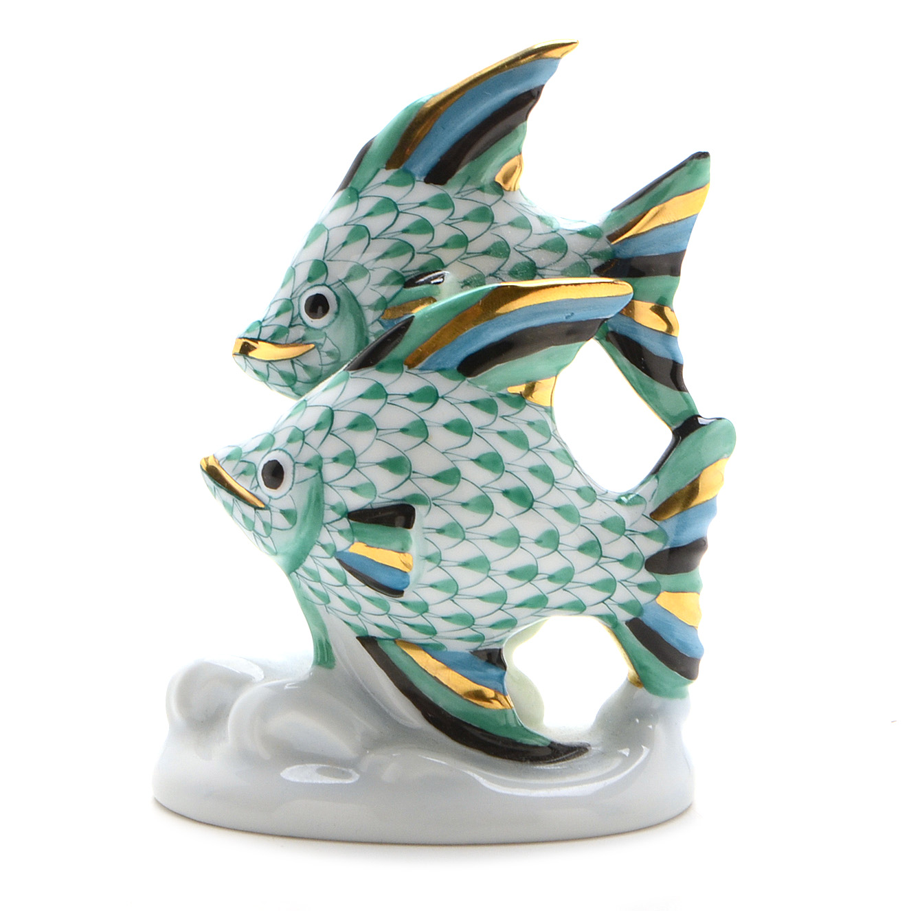 Herend of Hungary Porcelain Fish Figurine