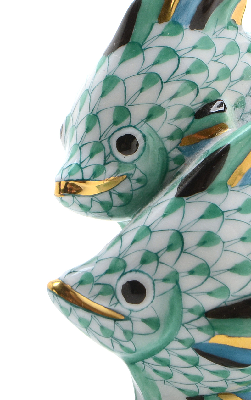 Herend of Hungary Porcelain Fish Figurine