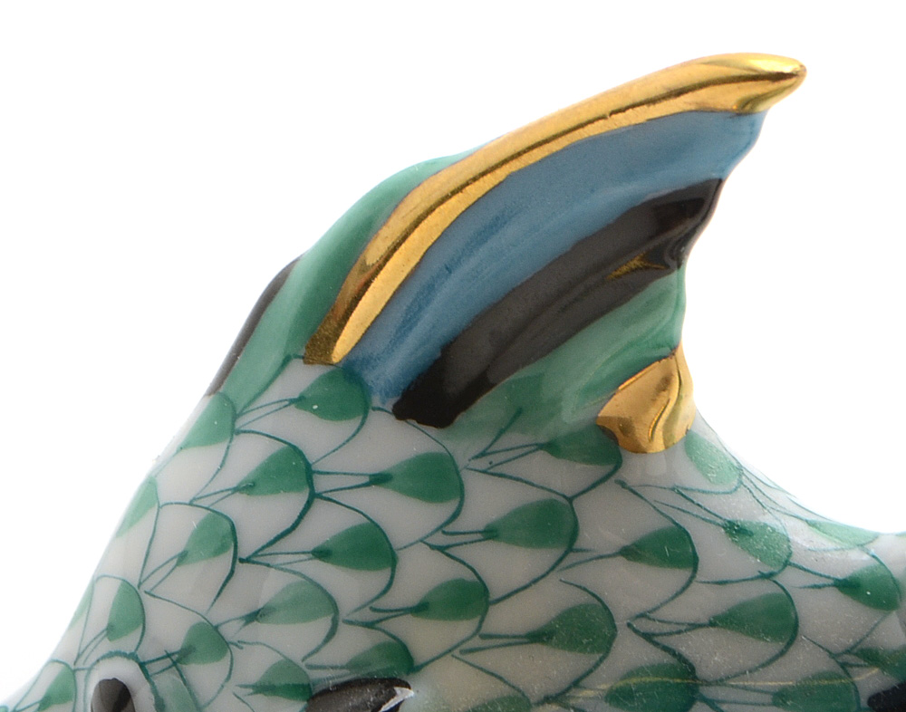 Herend of Hungary Porcelain Fish Figurine