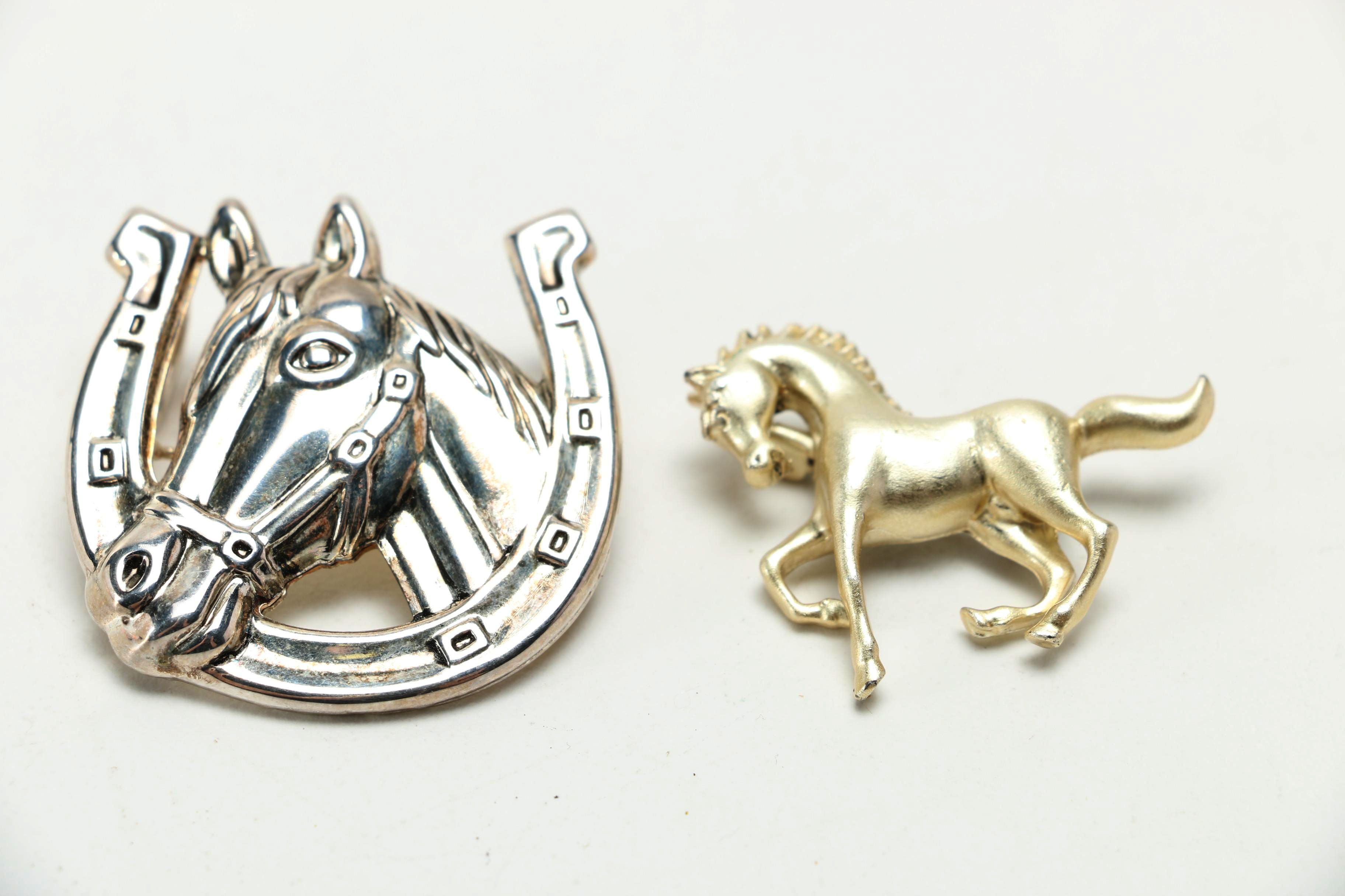 Horse-Themed Pins and Décor
