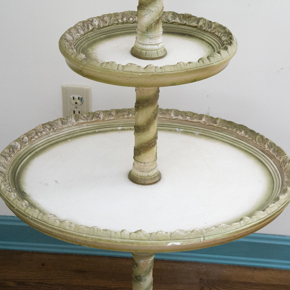 Vintage Tiered Floor Lamp
