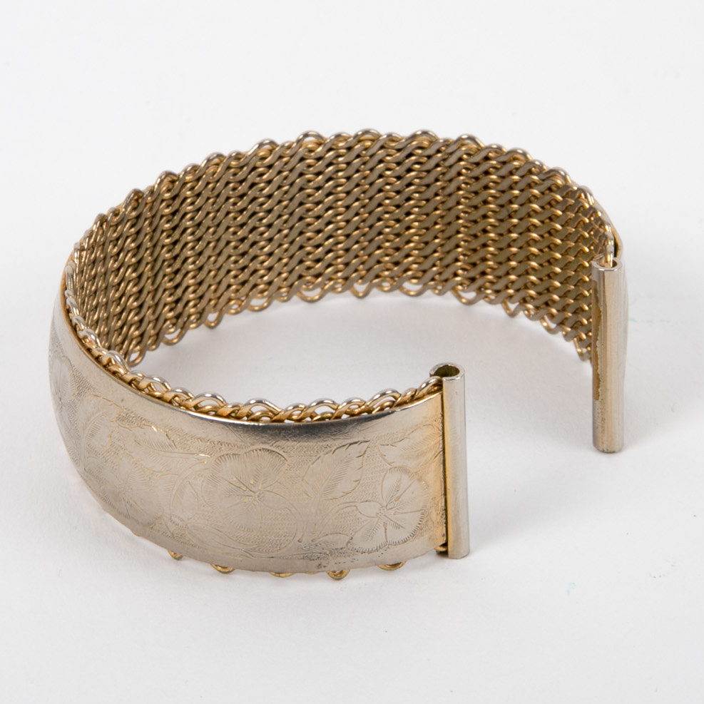 Vintage Volupte Cuff Bracelet