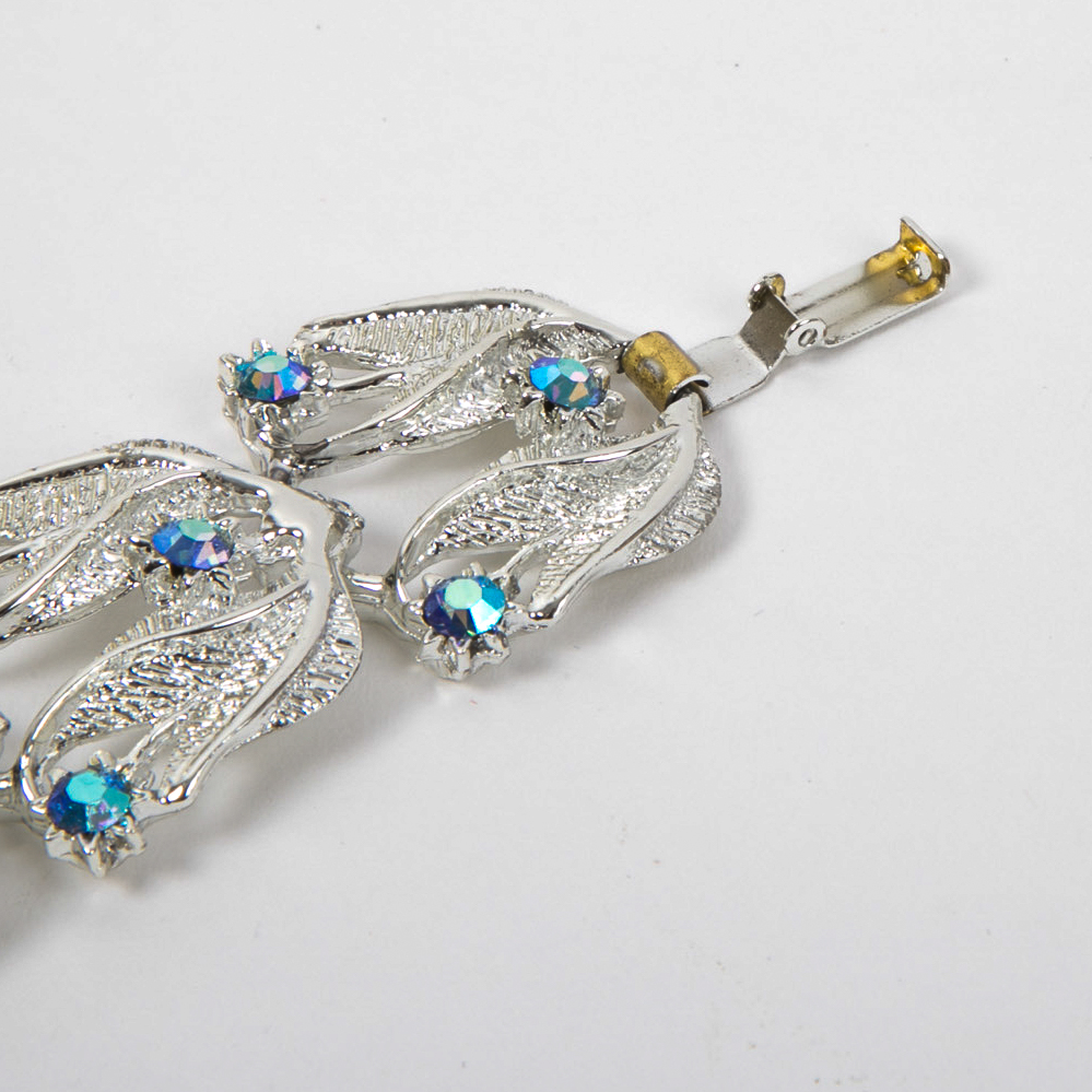 Vintage Silver Toned Costume Jewelry Set
