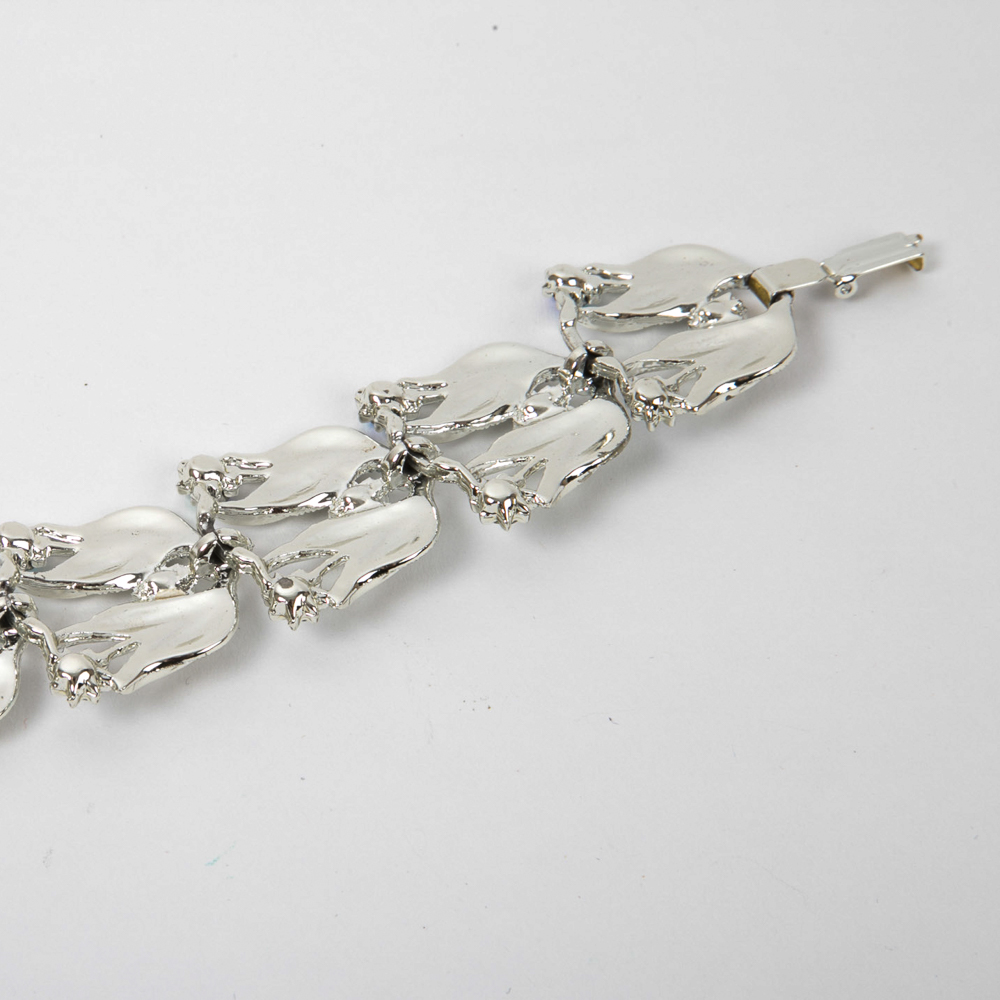 Vintage Silver Toned Costume Jewelry Set