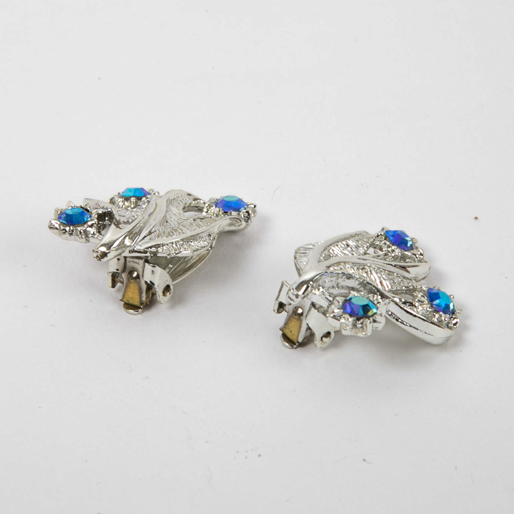 Vintage Silver Toned Costume Jewelry Set