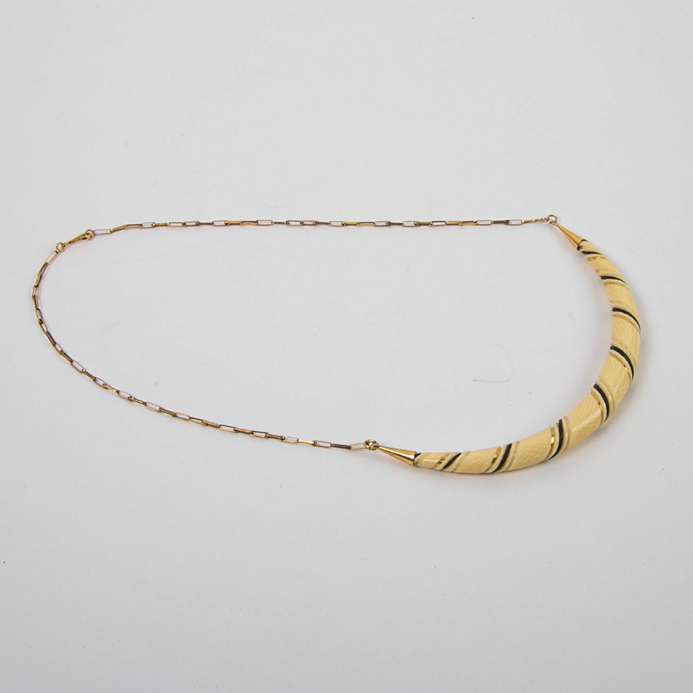 Vintage Costume Necklace and Bracelet Set