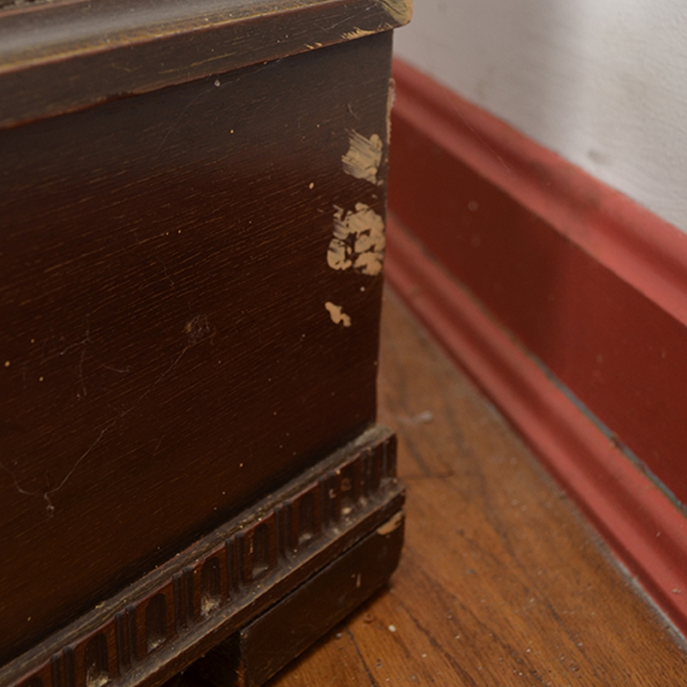 1920s Colonial Manufacturing Company Mahogany Grandfather Clock
