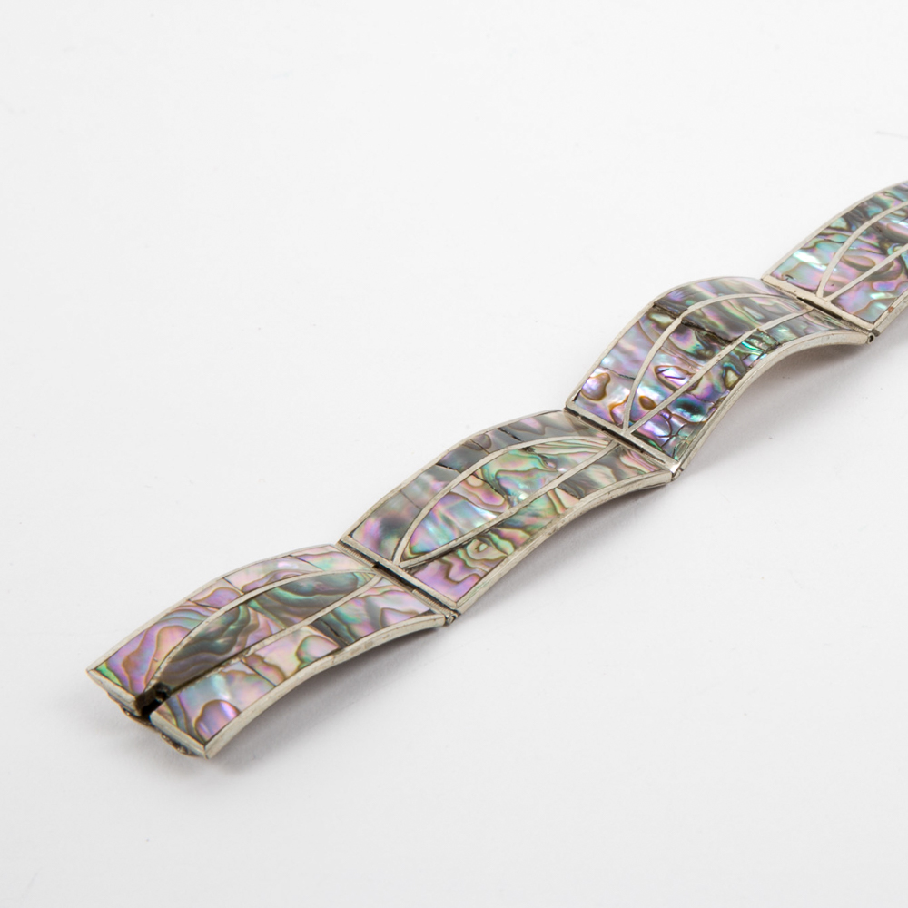 Sterling and Mother of Pearl Bracelet