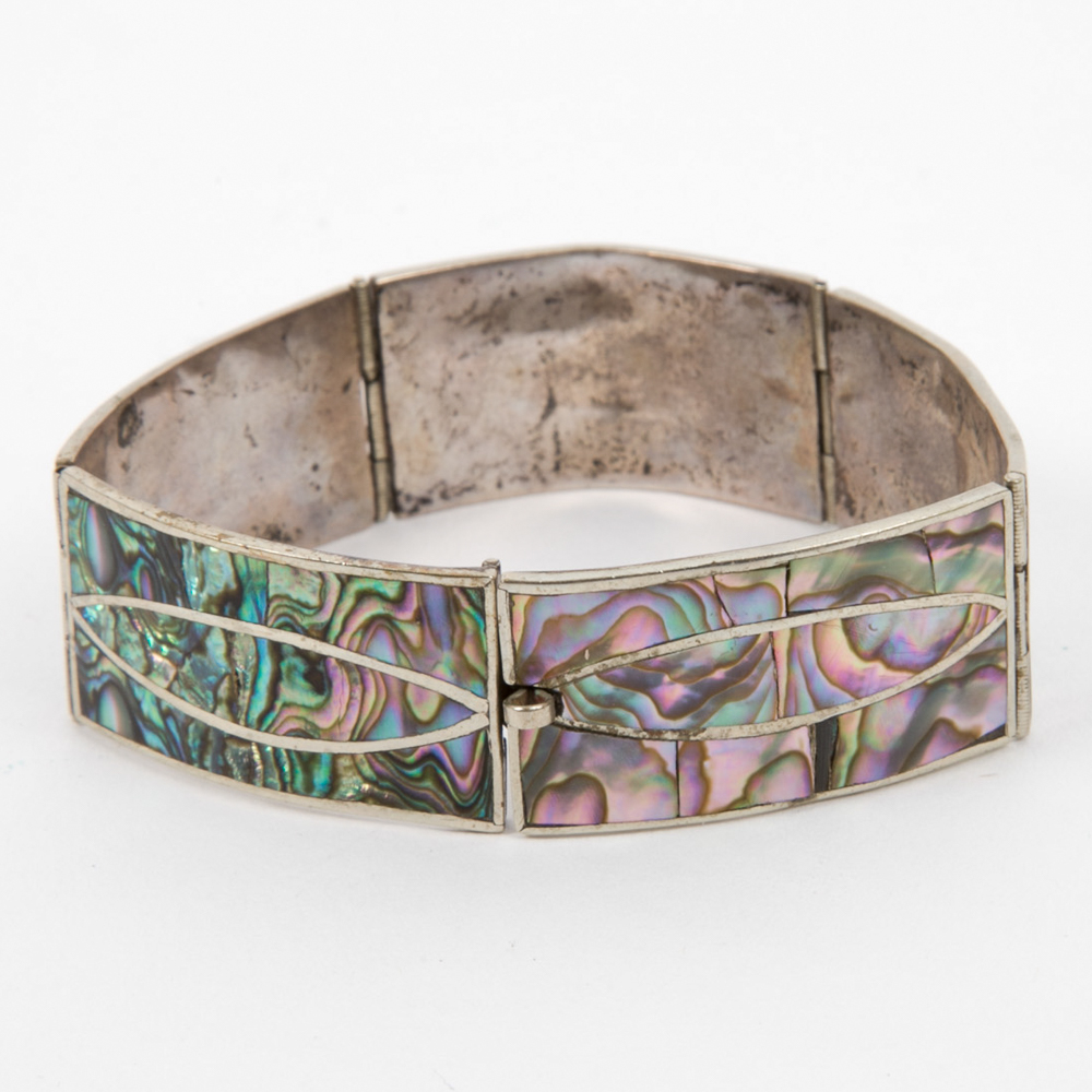 Sterling and Mother of Pearl Bracelet