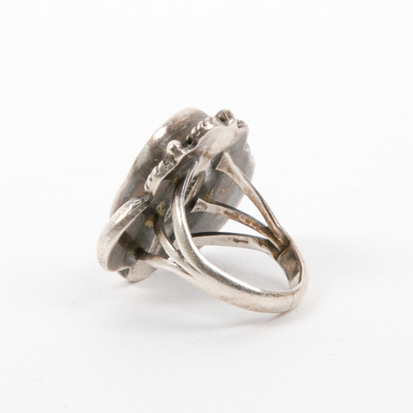 McGee's Scottsdale Sterling and Turquoise Ring and Earrings