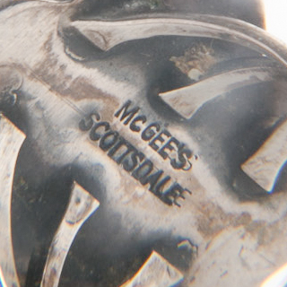 McGee's Scottsdale Sterling and Turquoise Ring and Earrings