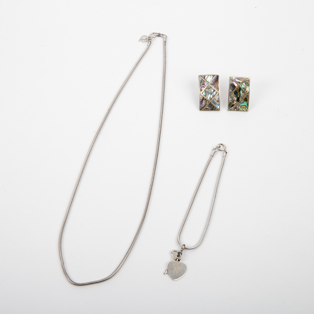 Selection of Sterling Silver Jewelry