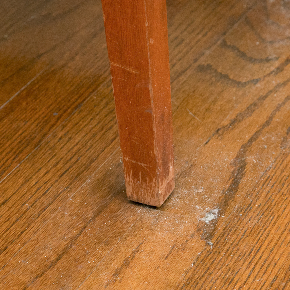 Vintage White Brand Sewing Machine and Cabinet