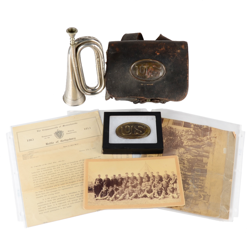 Civil War Archive Items From Soldier George H. Scott